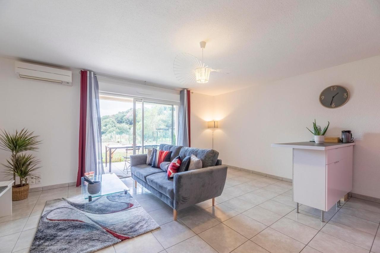 Appartement Cosy Et Spacieux Avec Jardin Et Parking 巴斯蒂亚 外观 照片