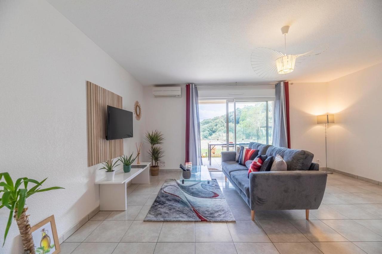 Appartement Cosy Et Spacieux Avec Jardin Et Parking 巴斯蒂亚 外观 照片