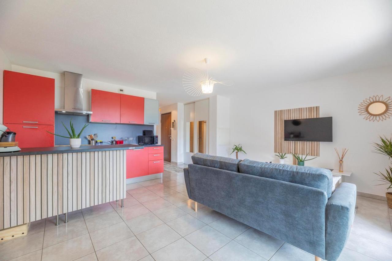 Appartement Cosy Et Spacieux Avec Jardin Et Parking 巴斯蒂亚 外观 照片