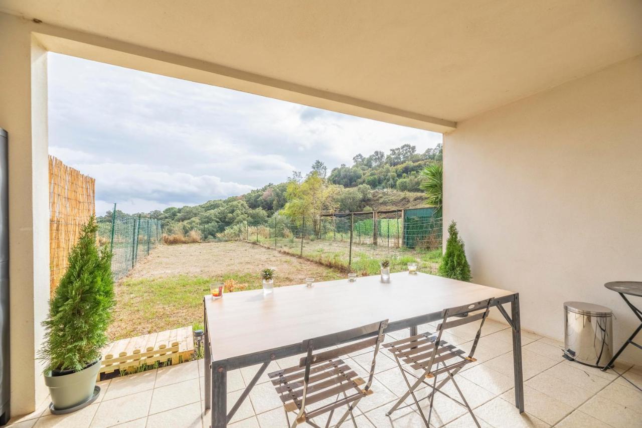 Appartement Cosy Et Spacieux Avec Jardin Et Parking 巴斯蒂亚 外观 照片