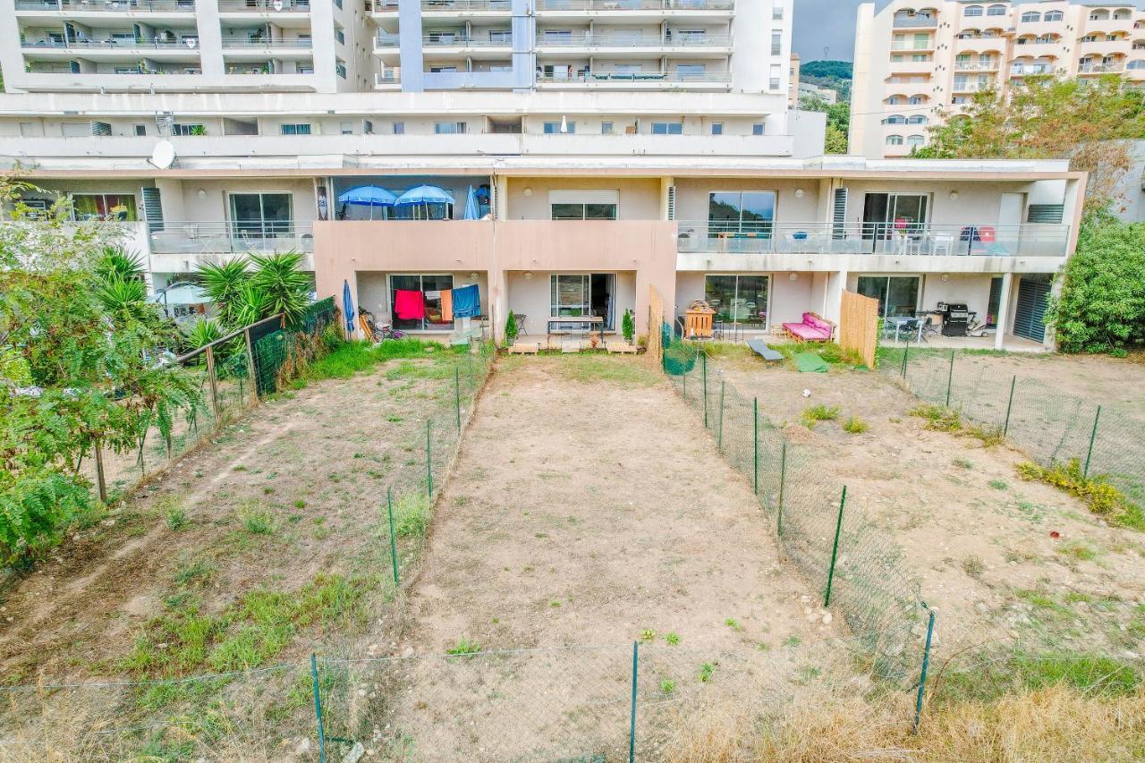 Appartement Cosy Et Spacieux Avec Jardin Et Parking 巴斯蒂亚 外观 照片